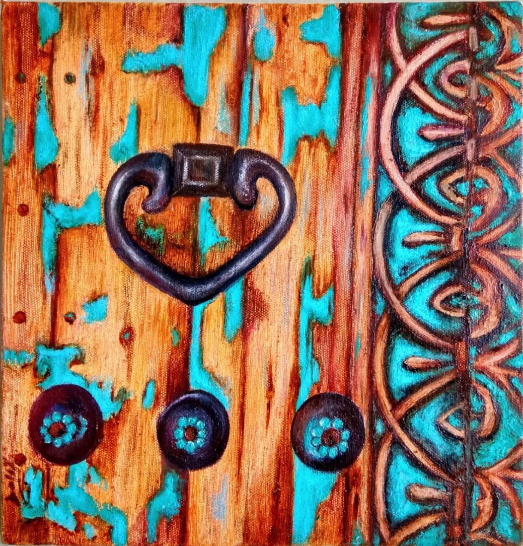 Bandh Darwaze IV — oil on canvas