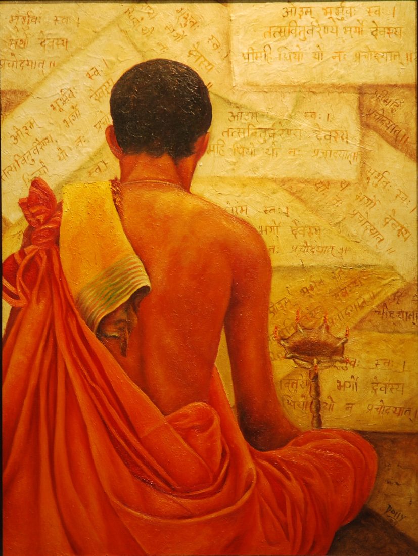 Gayatri — oil on canvas