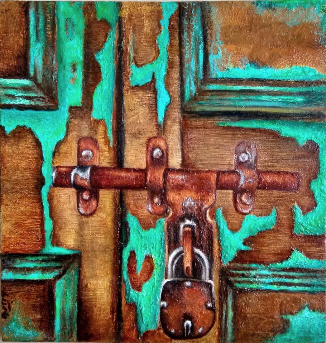 Bandh Darwaze III — oil on canvas